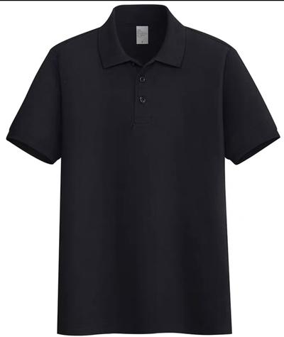 黑色polo衫