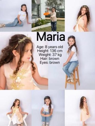 Maria（maya2的姐姐、jack的女儿）8岁