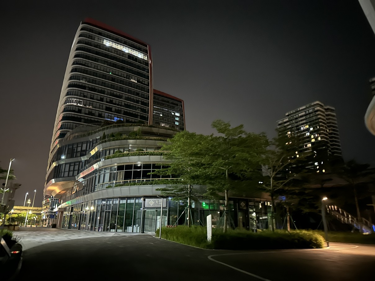 珠海横琴CBD夜景