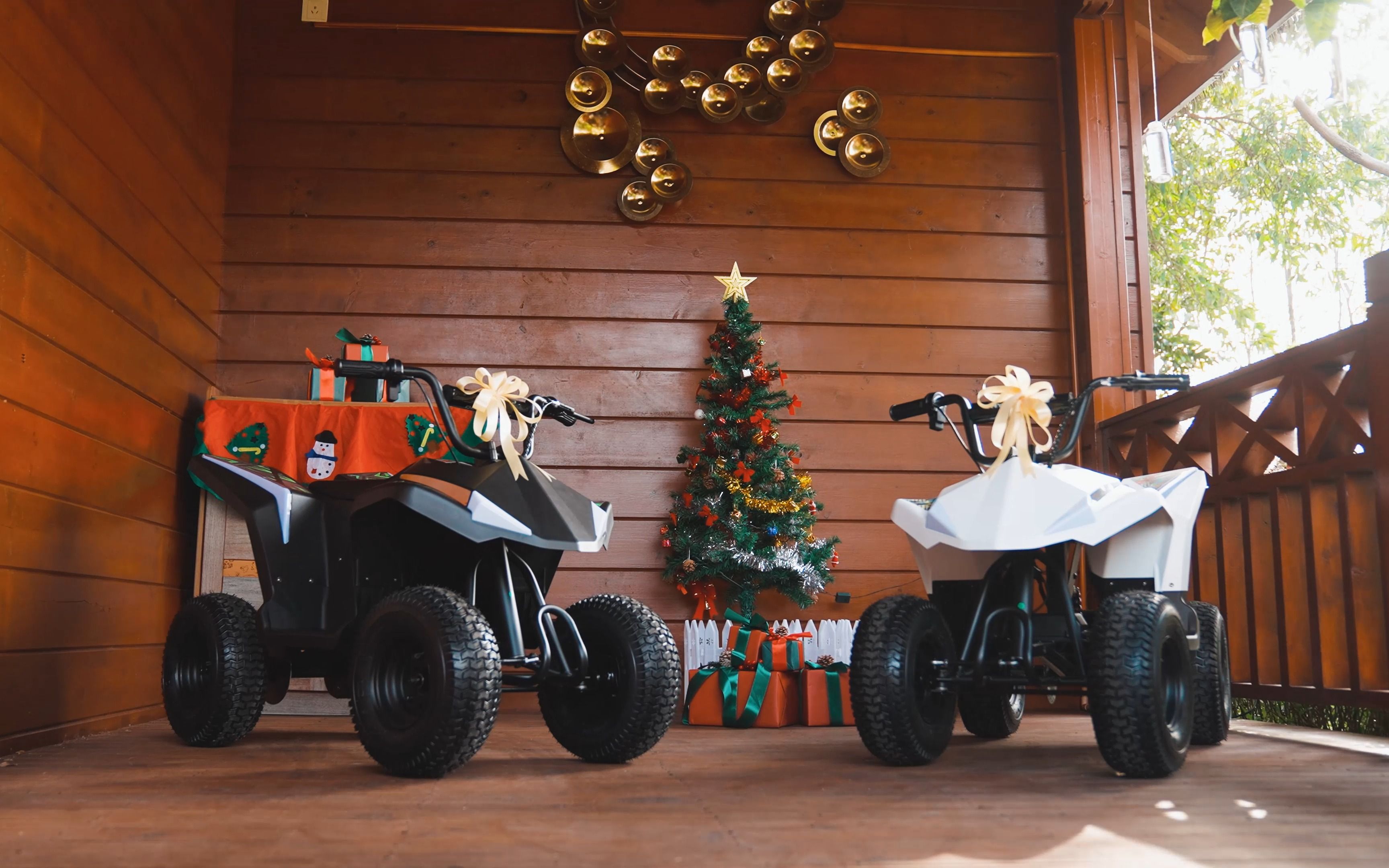 2022 hyper gogo ATV 儿童沙滩电动车圣诞礼物版电商视频